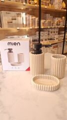 3PARÇA POLYRESIN BANYO SETİ