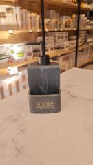 POLYRESIN HAZNELİ SIVI SABUNLUK SİYAH