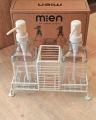 2Lİ STANDLI KREM SIVI SABUNLUK