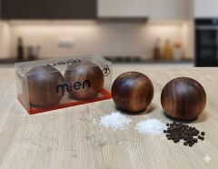 2Lİ AKASYA TOP TUZLUK BİBERLİK