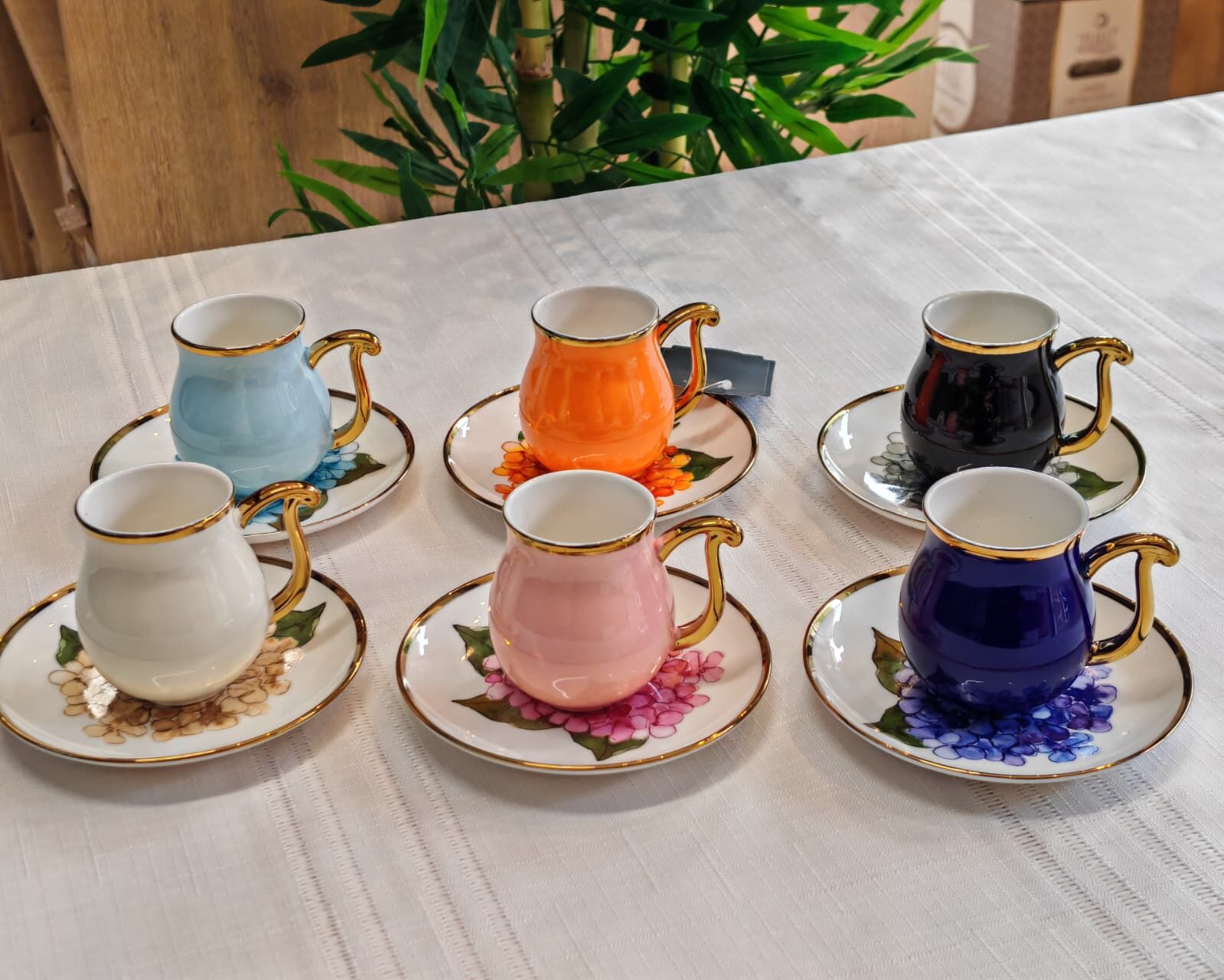 ACAR EVANORA 6 LI KAHVE FİNCAN TAKIMI