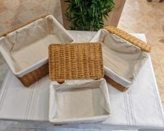 3LÜ KAPAKLI HASIR ORGANİZER