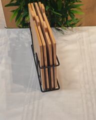 METAL STANDLI BAMBU KESİM PANOSU SETİ