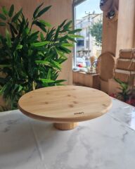 BAMBU AYAKLI SUNUMLUK 31CM