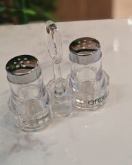 AROW 2Lİ AKRİLİK TUZLUK SET