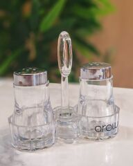AROW 2Lİ AKRİLİK TUZLUK SET