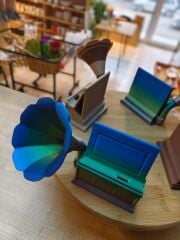 Gramofon Telefon Tutucu