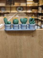 LOVE YAZILI DEKORATİF KAKTÜS