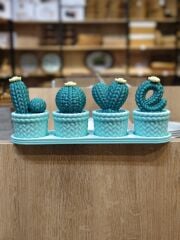 LOVE YAZILI DEKORATİF KAKTÜS