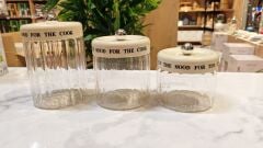 3'LÜ VAKUM KAPAK CAM KAVANOZ SET