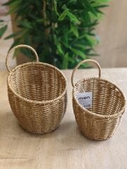 2Lİ ÇİÇEKLİK-RATTAN SEPET
