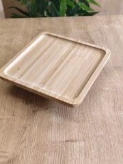 17CM BAMBU KARE SUNUMLUK